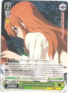 Encounter with Mikuru, Mikuru(Adult), The Melancholy of Haruhi Suzumiya Extra Booster SY/WE09-E07
