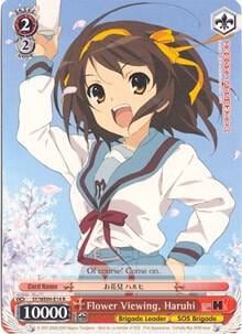Flower Viewing, Haruhi, The Melancholy of Haruhi Suzumiya Extra Booster SY/WE09-E14
