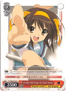 Girl Who Will Change the World, Haruhi, The Melancholy of Haruhi Suzumiya Extra Booster SY/WE09-E16
