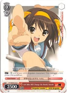 Girl Who Will Change the World, Haruhi, The Melancholy of Haruhi Suzumiya Extra Booster SY/WE09-E16