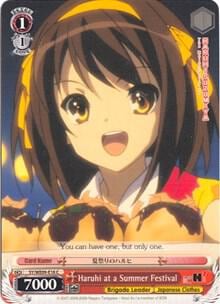 Haruhi at a Summer Festival, The Melancholy of Haruhi Suzumiya Extra Booster SY/WE09-E18