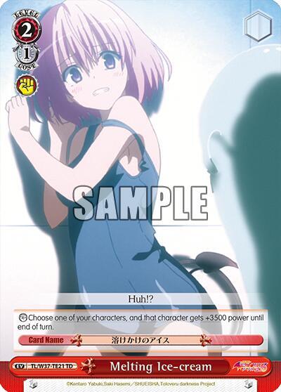 Melting Ice-cream, To Loveru Darkness 2nd TL/W37-TE21 TD