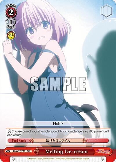 Melting Ice-cream, To Loveru Darkness 2nd TL/W37-TE21 TD