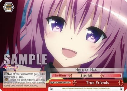 True Friends, To Loveru Darkness 2nd TL/W37-E085 CC