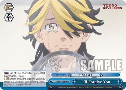 I'll Forgive You (RRR), Tokyo Revengers TRV/S92-E098R RRR