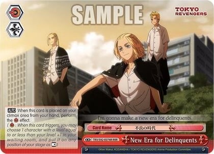 New Era for Delinquents (RRR), Tokyo Revengers TRV/S92-E074R RRR
