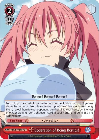 Declaration of Being Besties!, That Time I Got Reincarnated as a Slime TSK/S70-E057 U