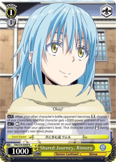 Shared Journey, Rimuru, That Time I Got Reincarnated as a Slime TSK/S70-E009 R