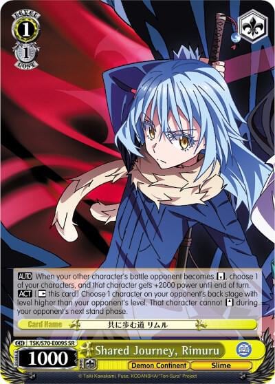 Shared Journey, Rimuru (SR), That Time I Got Reincarnated as a Slime TSK/S70-E009S SR