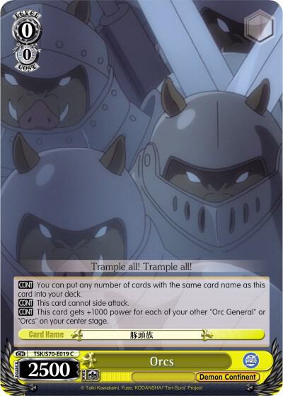 Orcs, That Time I Got Reincarnated as a Slime TSK/S70-E019 C