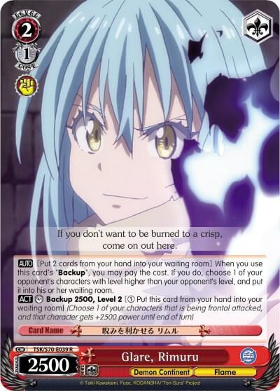 Glare, Rimuru, That Time I Got Reincarnated as a Slime TSK/S70-E039 R