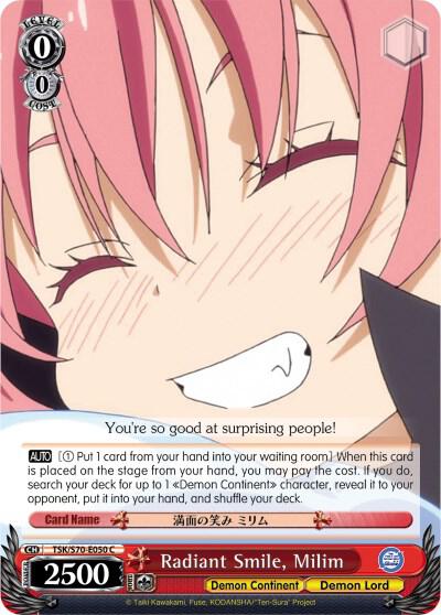 Radiant Smile, Milim, That Time I Got Reincarnated as a Slime TSK/S70-E050 C