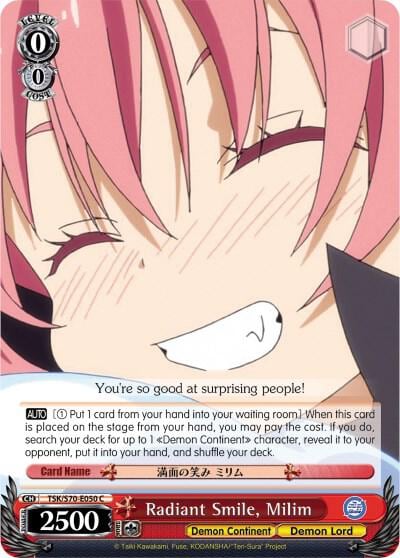 Radiant Smile, Milim, That Time I Got Reincarnated as a Slime TSK/S70-E050 C