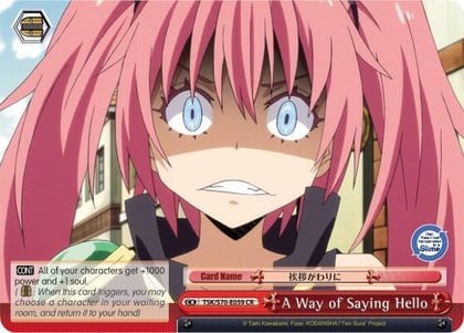 A Way of Saying Hello, That Time I Got Reincarnated as a Slime TSK/S70-E059 CR
