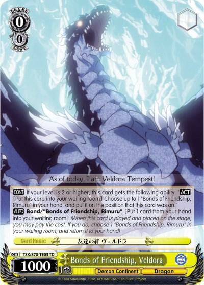 Bonds of Friendship, Veldora, That Time I Got Reincarnated as a Slime TSK/S70-TE03 TD