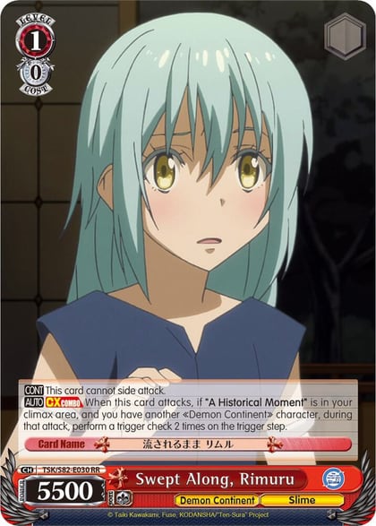 Swept Along, Rimuru, That Time I Got Reincarnated as a Slime Vol.2 TSK/S82-E030 RR