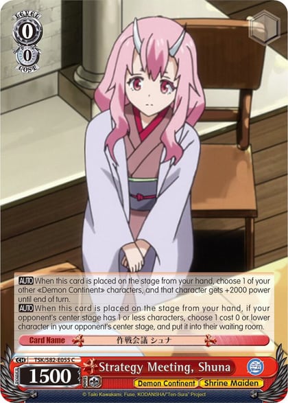 Strategy Meeting, Shuna, That Time I Got Reincarnated as a Slime Vol.2 TSK/S82-E055 C