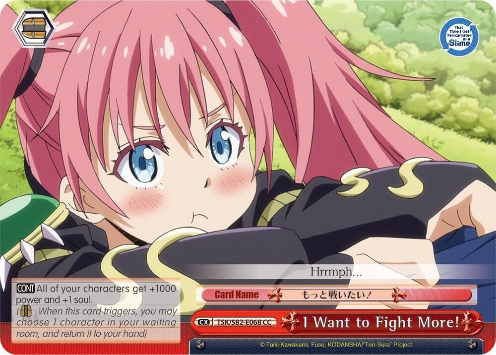 I Want to Fight More!, That Time I Got Reincarnated as a Slime Vol.2 TSK/S82-E068 CC