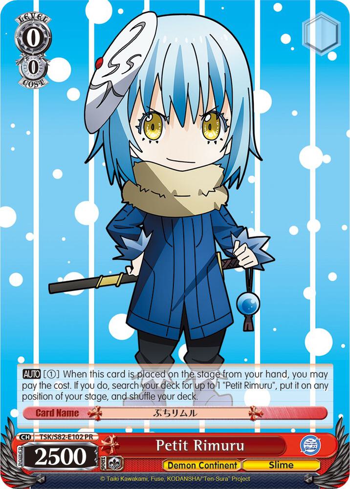 Petit Rimuru, That Time I Got Reincarnated as a Slime Vol.2 TSK/S82-E102 PR