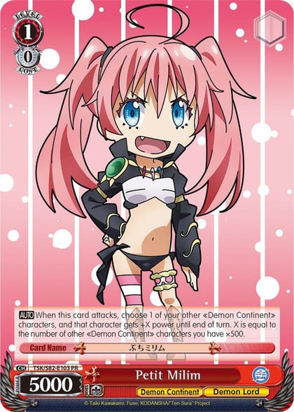 Petit Milim, That Time I Got Reincarnated as a Slime Vol.2 TSK/S82-E103 PR