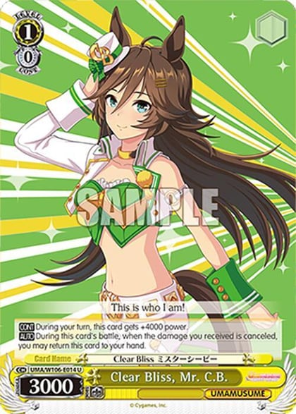 Clear Bliss, Mr. C.B., Umamusume: Pretty Derby UMA/W106-E014