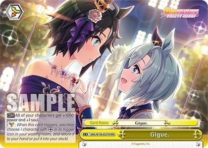 Gigue. (RRR), Umamusume: Pretty Derby UMA/W106-E037R
