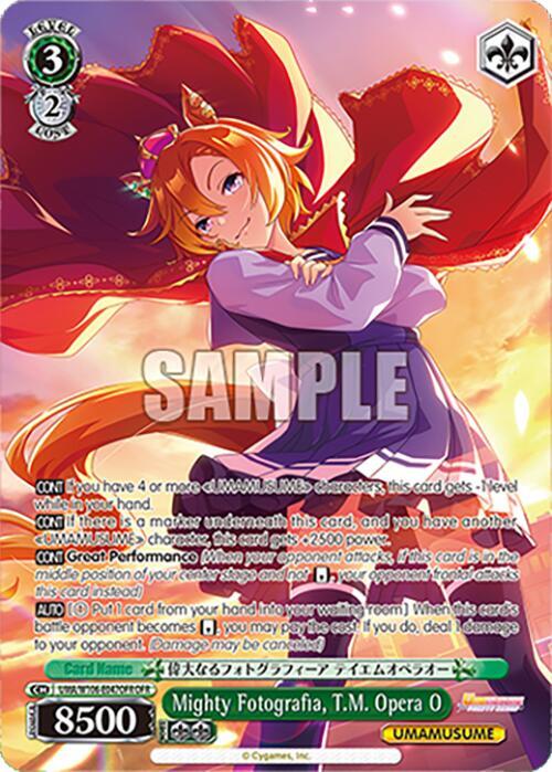 Mighty Fotografia, T.M. Opera O (OFR), Umamusume: Pretty Derby UMA/W106-E047OFR