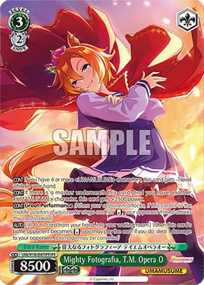 Mighty Fotografia, T.M. Opera O (OFR), Umamusume: Pretty Derby UMA/W106-E047OFR