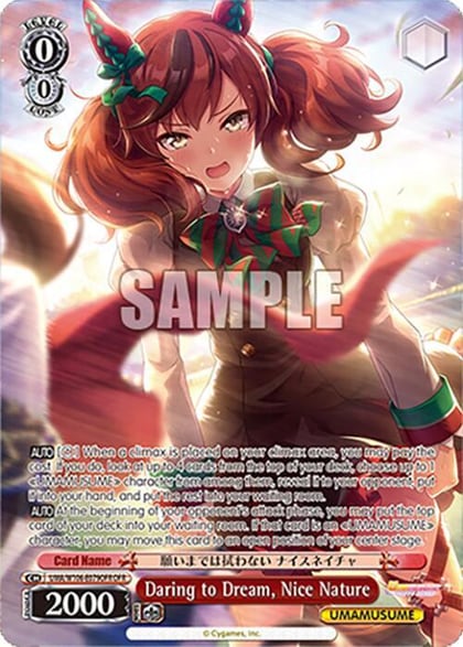 Daring to Dream, Nice Nature (OFR), Umamusume: Pretty Derby UMA/W106-E079OFR