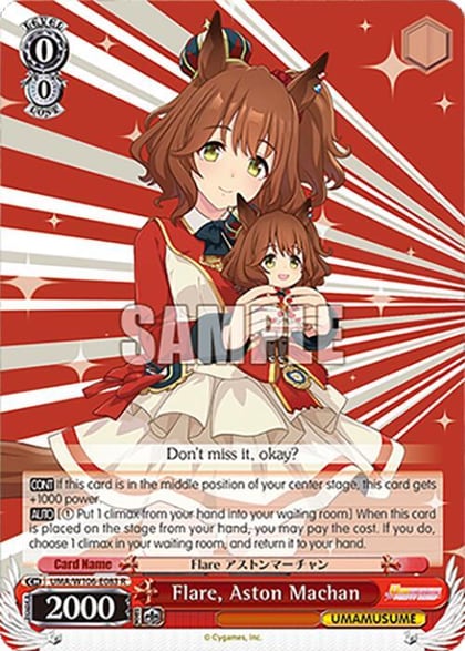 Flare, Aston Machan, Umamusume: Pretty Derby UMA/W106-E083