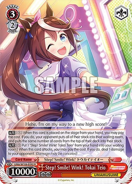 Step! Smile! Wink! Tokai Teio, Umamusume: Pretty Derby UMA/W106-E092
