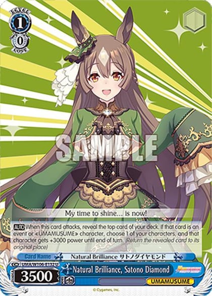 Natural Brilliance, Satono Diamond, Umamusume: Pretty Derby UMA/W106-E132