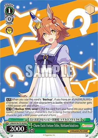 Charm-Tastic Fortune Teller, Matikanefukukitaru (RRR), Umamusume: Pretty Derby UMA/W106-TE14R