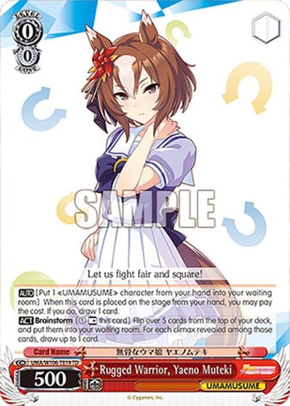 Rugged Warrior, Yaeno Muteki, Umamusume: Pretty Derby UMA/W106-TE19