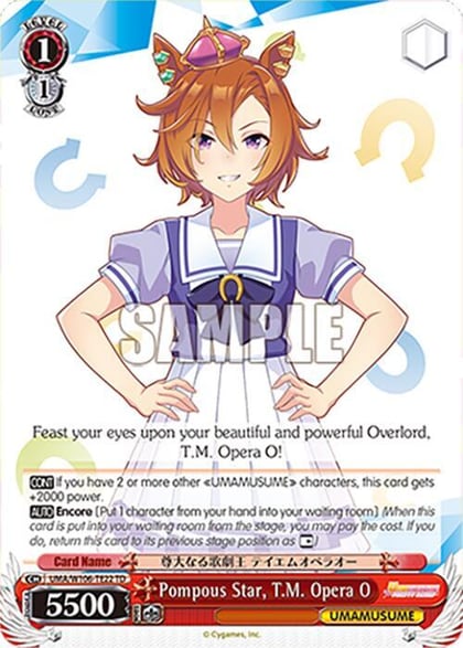 Pompous Star, T.M. Opera O, Umamusume: Pretty Derby UMA/W106-TE22