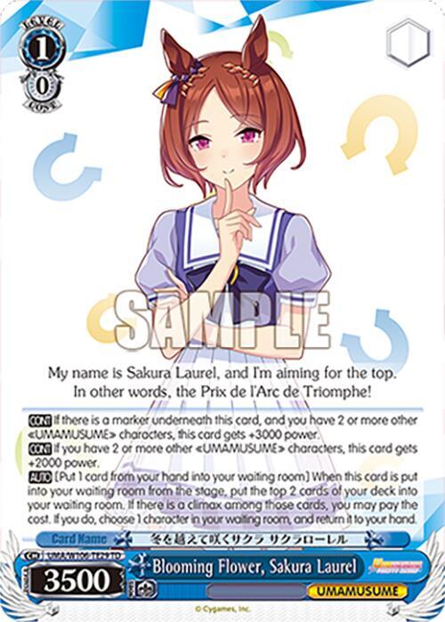 Blooming Flower, Sakura Laurel, Umamusume: Pretty Derby UMA/W106-TE29