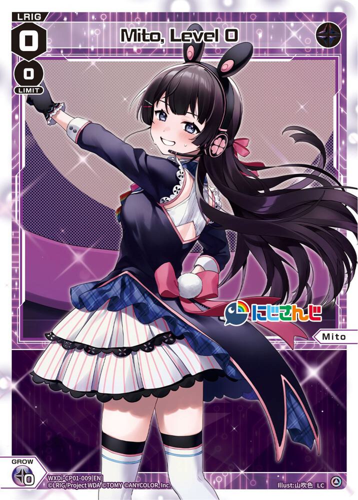 Mito, Level 0, Collab Booster: Nijisanji Diva WXDi-CP01-009[EN]