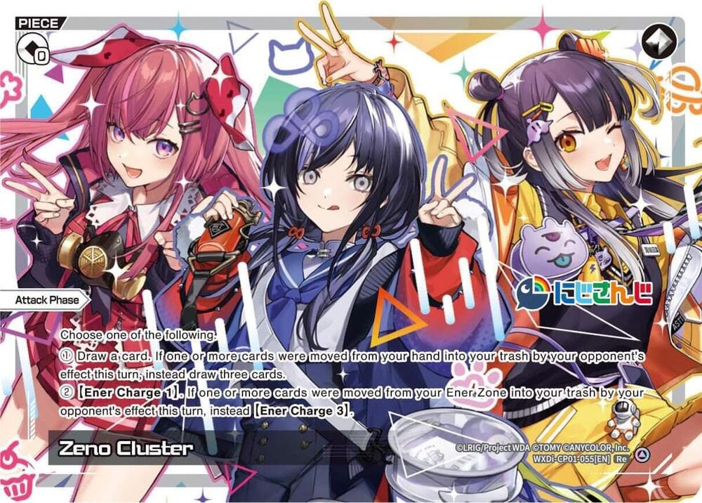 Zeno Cluster, Collab Booster: Nijisanji Diva WXDi-CP01-055[EN]