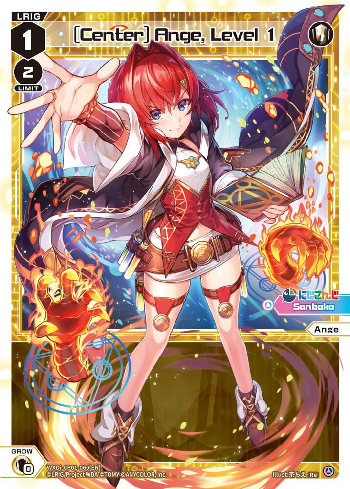 [Center] Ange, Level 1, Collab Booster: Nijisanji Diva WXDi-CP01-060[EN]