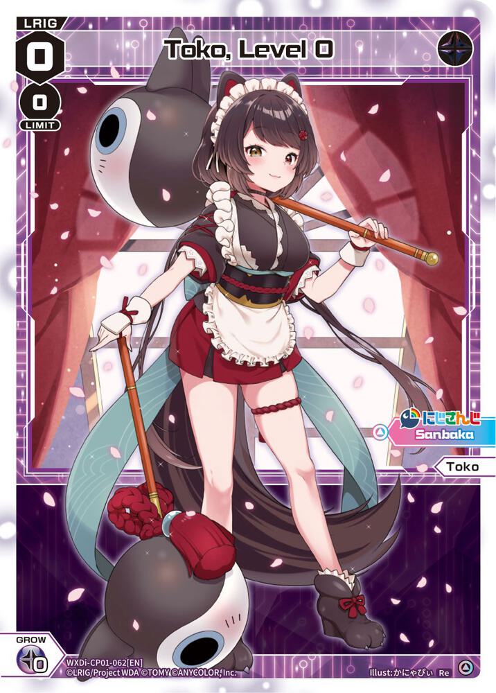Toko, Level 0, Collab Booster: Nijisanji Diva WXDi-CP01-062[EN]