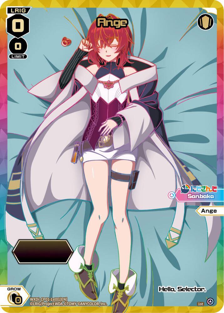 Ange (Serial Numbered), Collab Booster: Nijisanji Diva WXDi-CP01-1st01[EN]