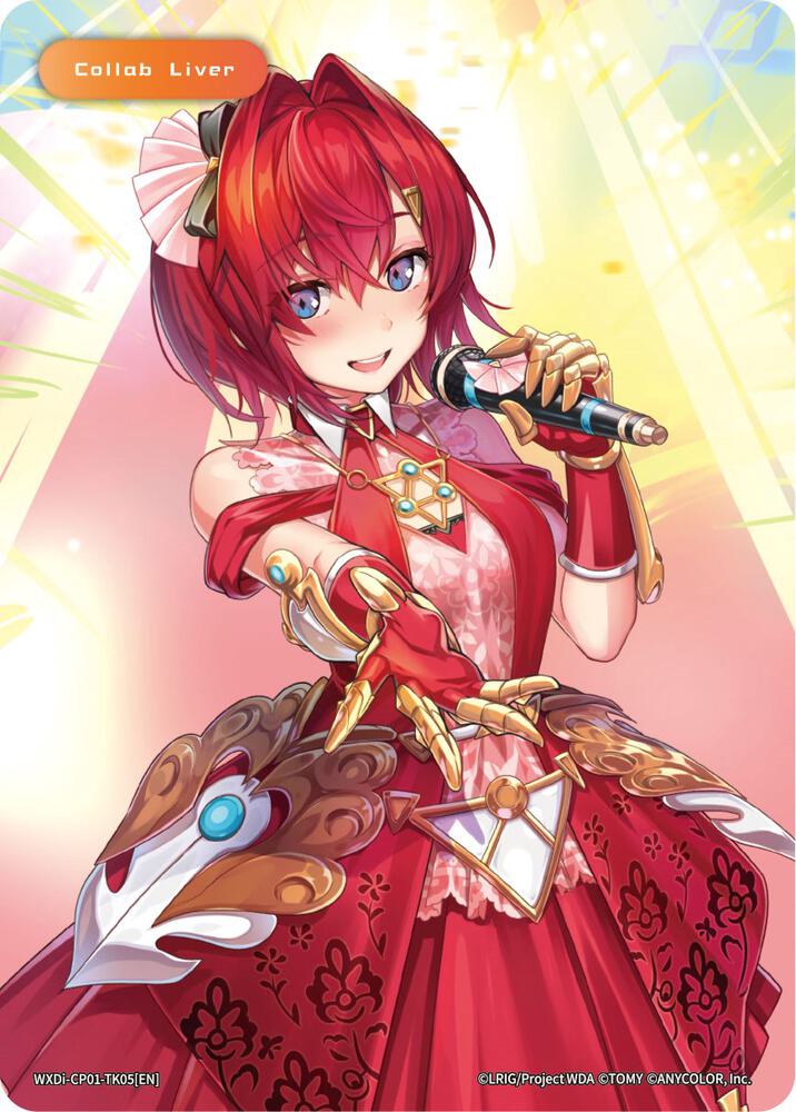 Collab Liver Token (05), Collab Booster: Nijisanji Diva WXDi-CP01-TK05[EN]