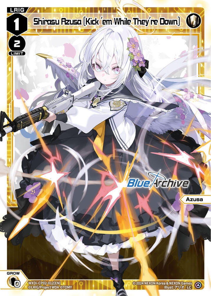 Shirasu Azusa [Kick 'em While They're Down], Blue Archive DIVA WXDi-CP02-012[EN]