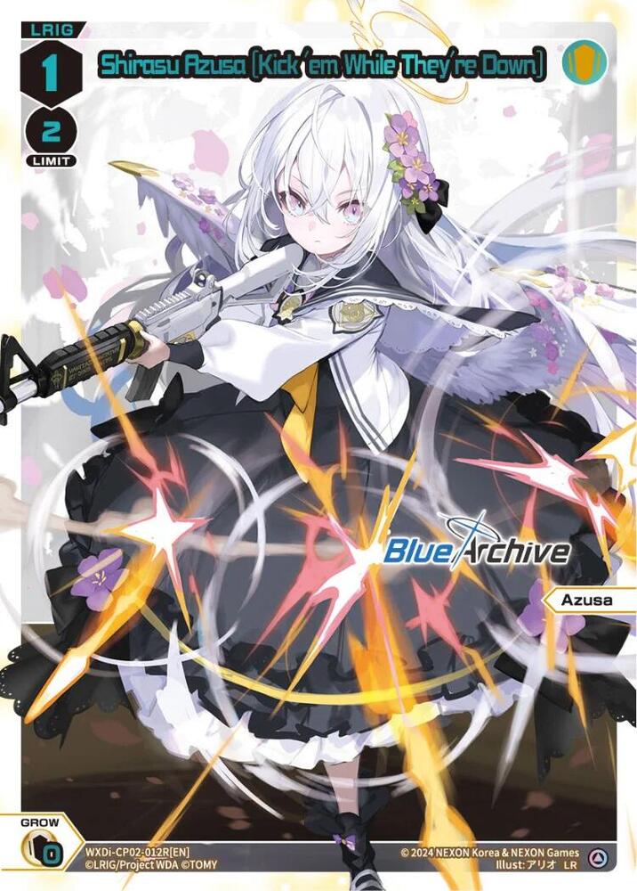 Shirasu Azusa [Kick 'em While They're Down] (LR), Blue Archive DIVA WXDi-CP02-012R[EN]