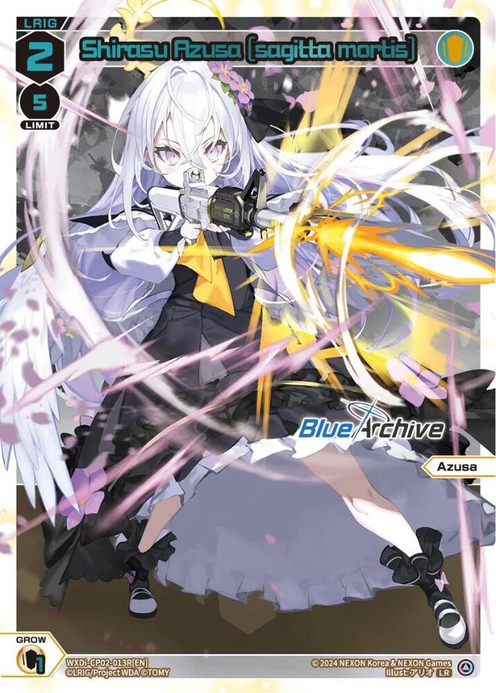 Shirasu Azusa [sagitta mortis] (LR), Blue Archive DIVA WXDi-CP02-013R[EN]