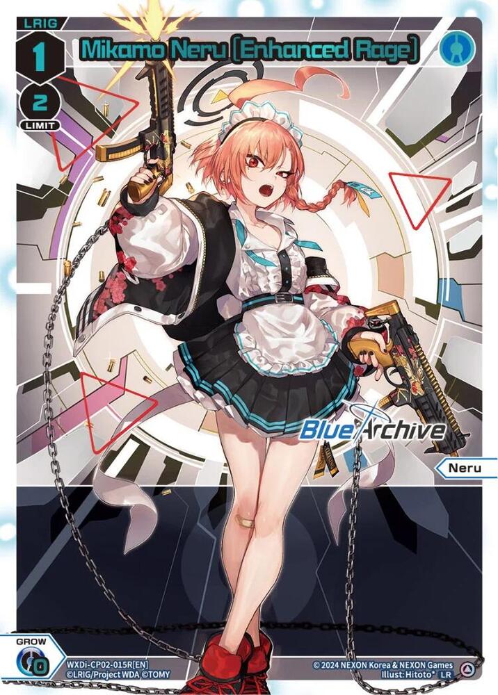 Mikamo Neru [Enhanced Rage] (LR), Blue Archive DIVA WXDi-CP02-015R[EN]