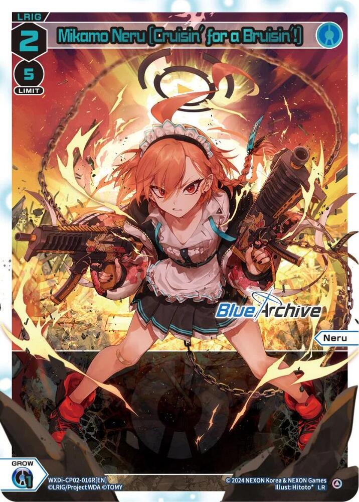 Mikamo Neru [Cruisin' for a Bruisin'] (LR), Blue Archive DIVA WXDi-CP02-016R[EN]