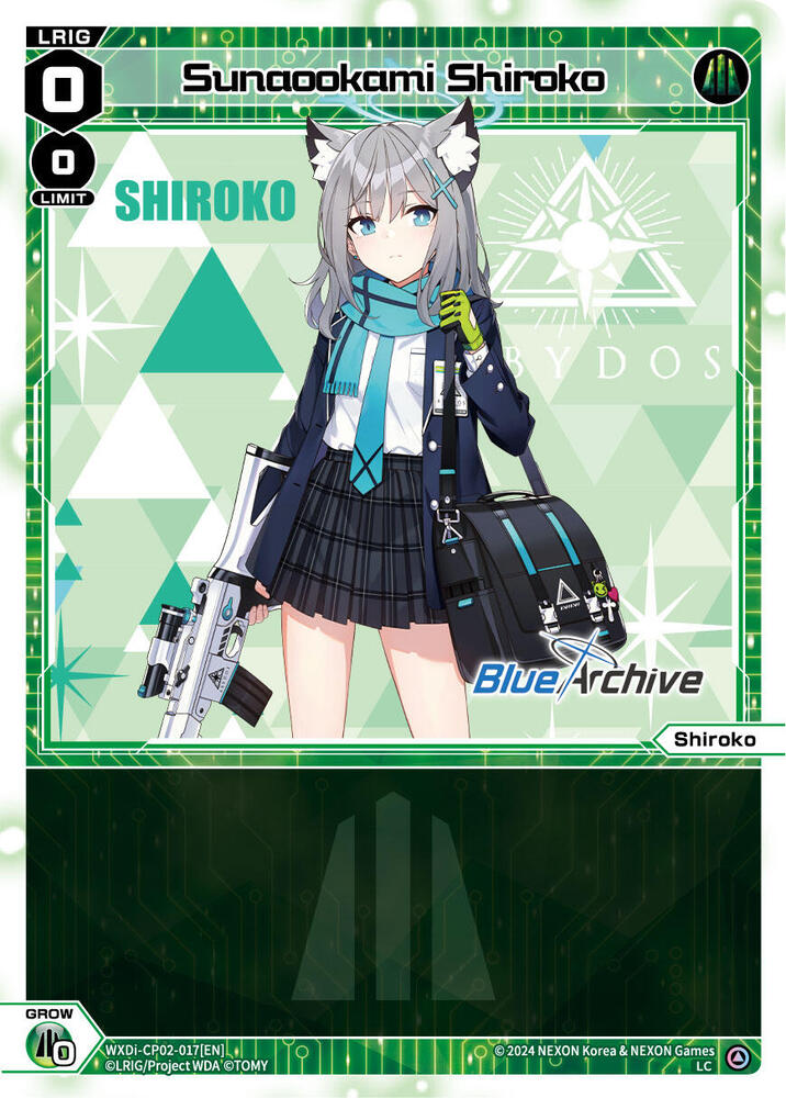 Sunaookami Shiroko, Blue Archive DIVA WXDi-CP02-017[EN]