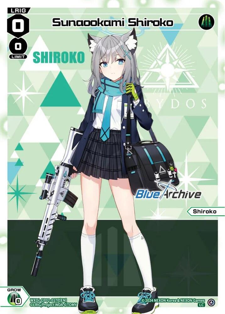 Sunaookami Shiroko (Parallel), Blue Archive DIVA WXDi-CP02-017P[EN]