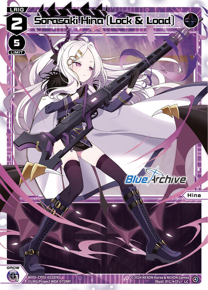 Sorasaki Hina [Lock & Load], Blue Archive DIVA WXDi-CP02-022[EN]